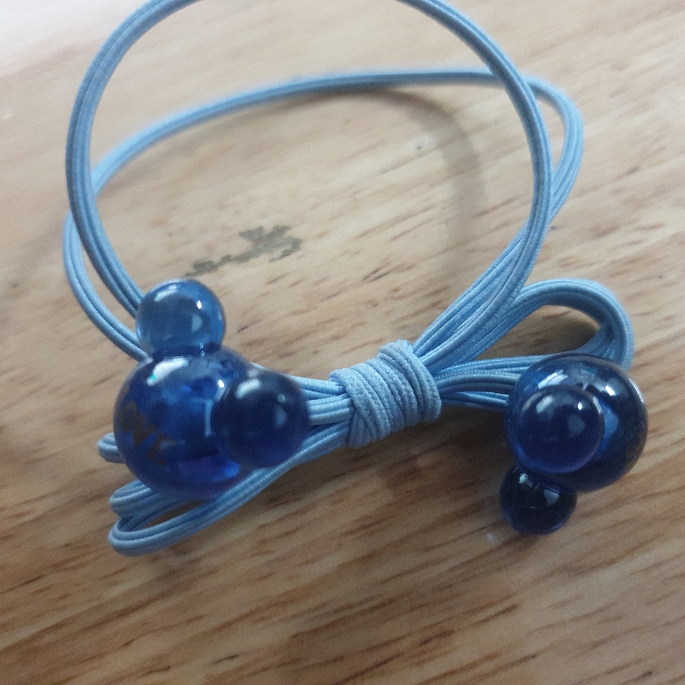 Hair Elastic,M,Teal